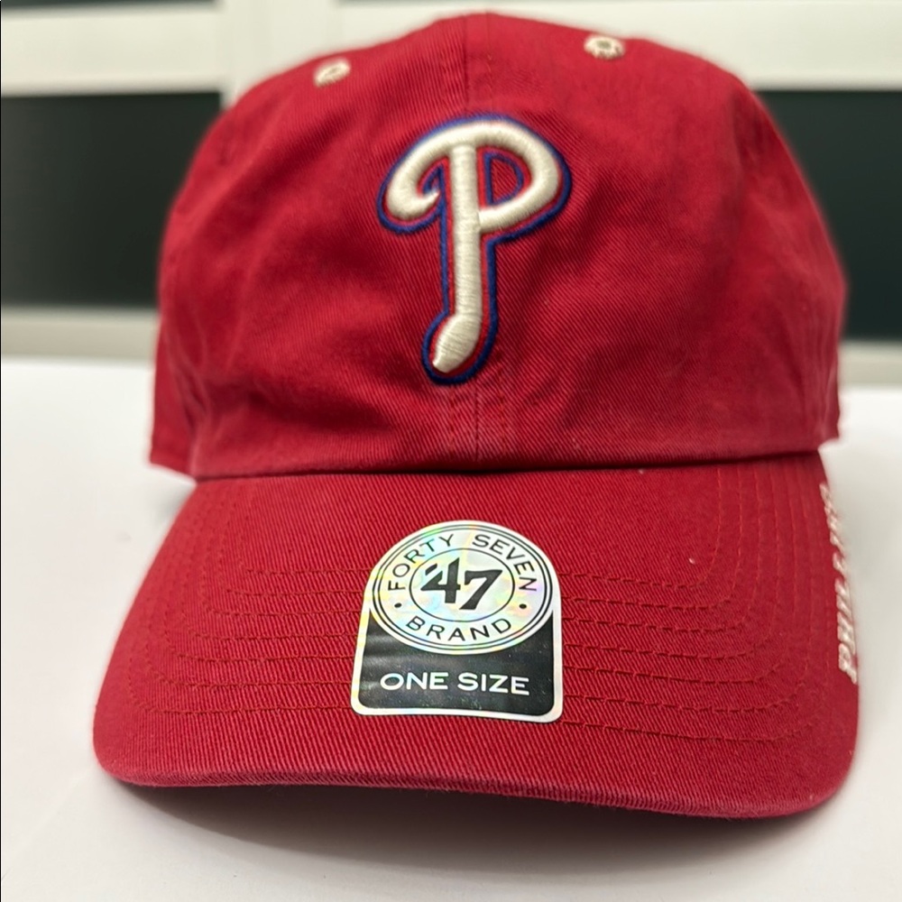 Red Pittsburgh 47 Kids Baseball Cap